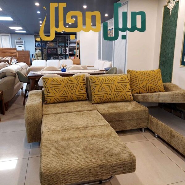مبل ال تختشو باکس دار