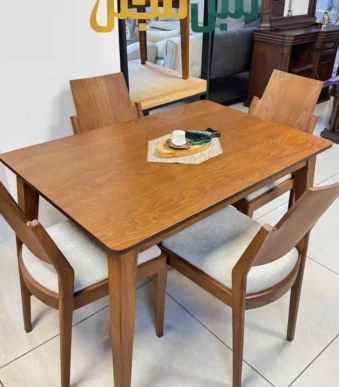 ناهارخوری ۴ نفره پشت‌ خم