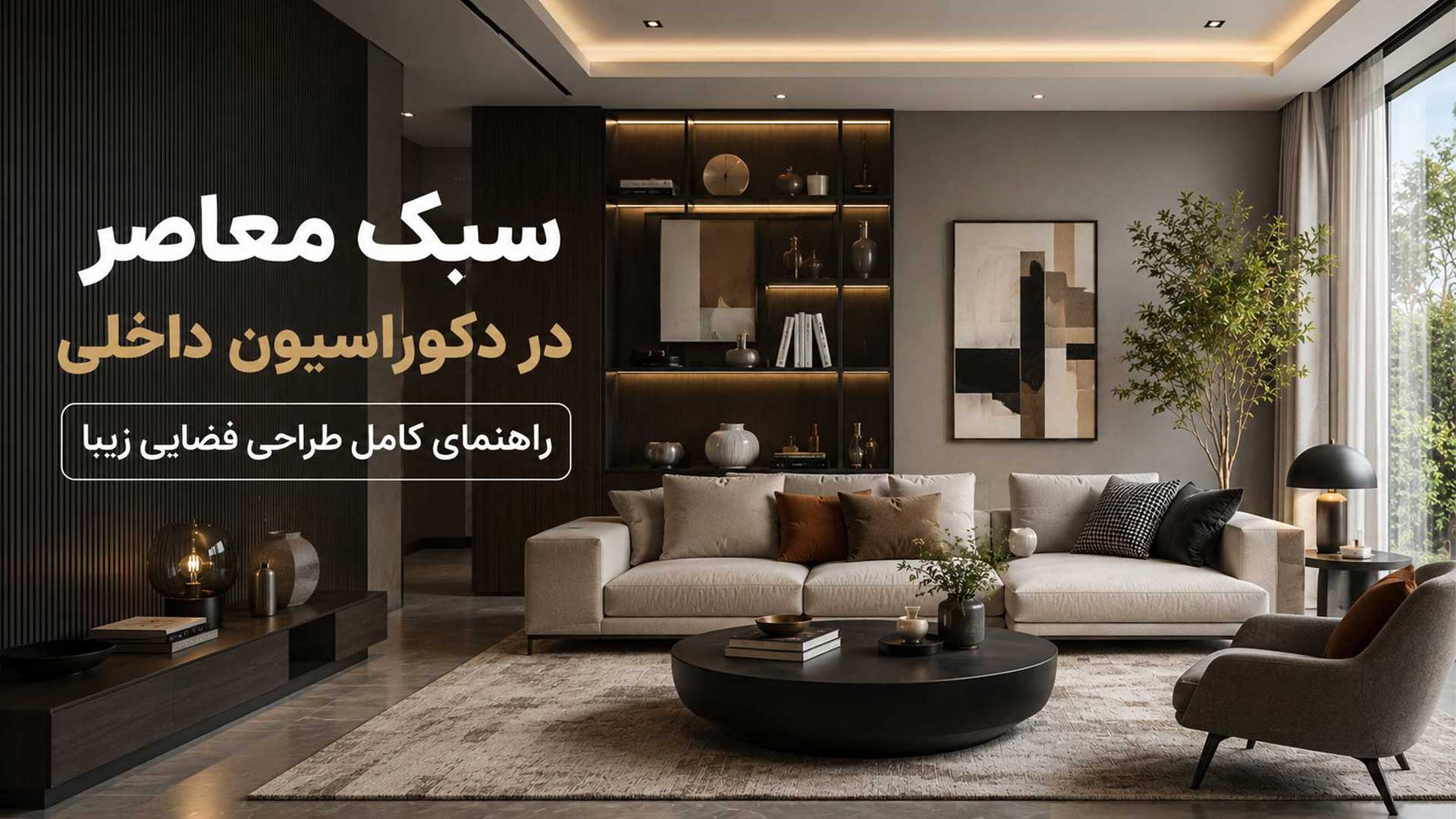 سبک معاصر در دکوراسیون داخلی