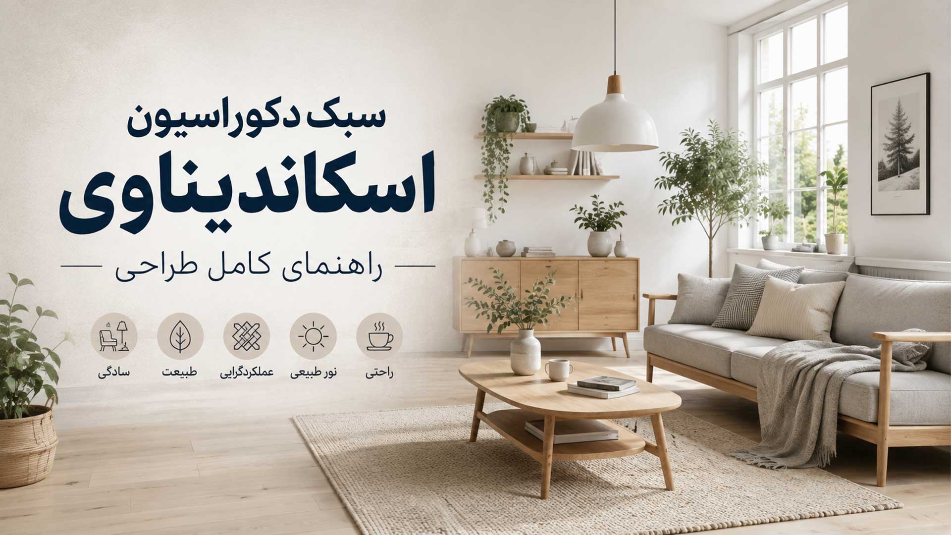 تصویر شاخص سبک دکوراسیون اسکاندیناوی