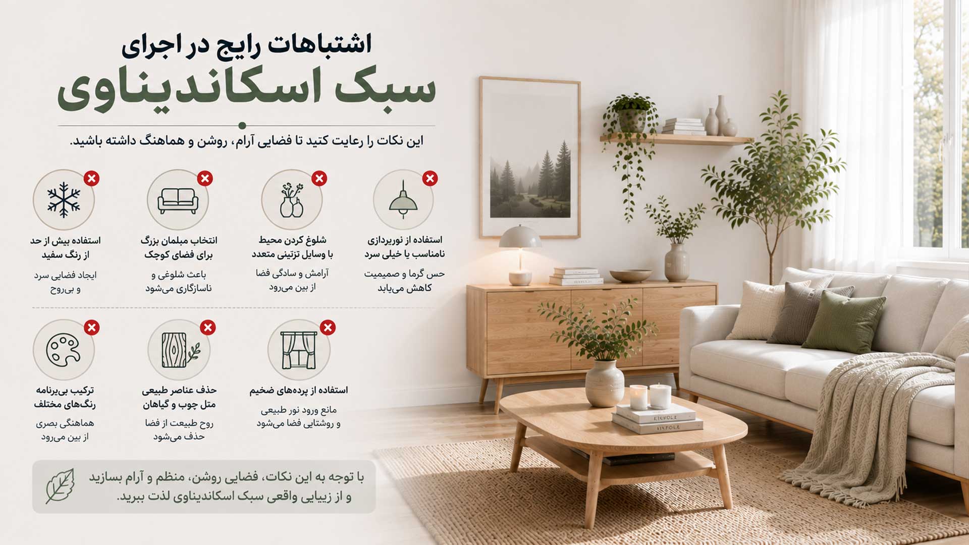 راهنمای اشتباهات سبک اسکاندیناوی